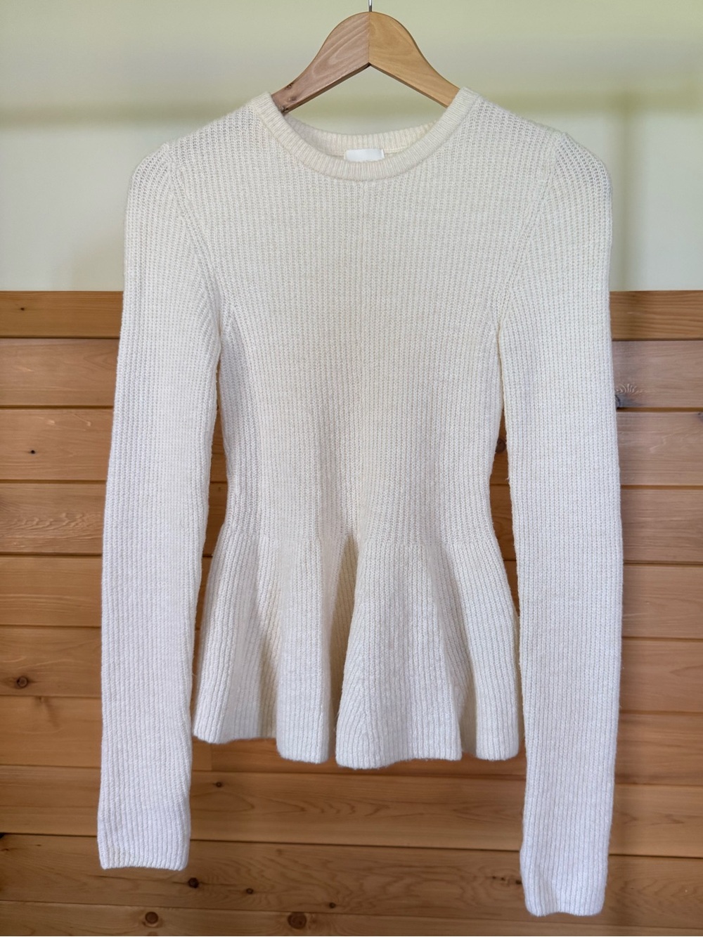 H&M Knit Peplum Top
